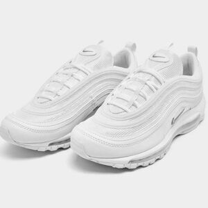 🔥Nike Air Max 97 White Athletic Sneakers Women’s Size 5 , Excellent condition